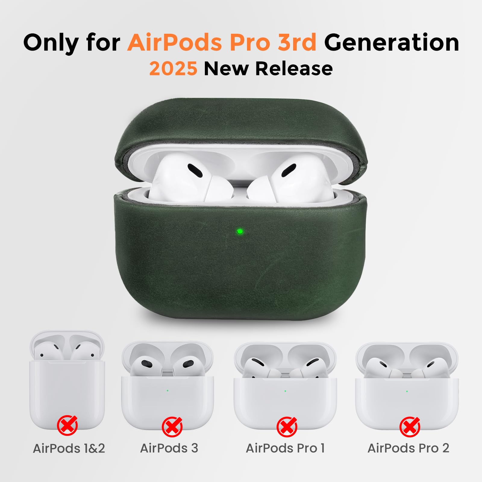 Amazon.com: Bouixel for AirPods Pro 3 Case (2025), Handcrafted